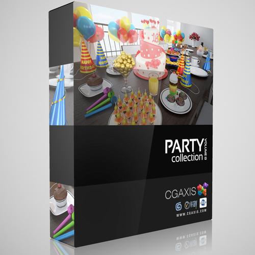 CGAxis Models Volume 13 Party Collection
