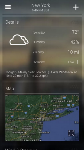 Yahoo! Weather v1.2 Build 91590330 Yahoo! Weather v1.2 Build 91590330