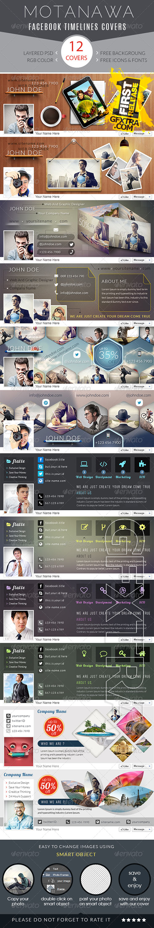 Graphicriver - Motanawa Facebook Timeline Covers Bundle 7569504 Graphicriver - Motanawa Facebook Timeline Covers Bundle 7569504