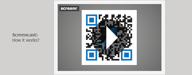 Watch screencast: How QRCodeEncoder.jsx works?