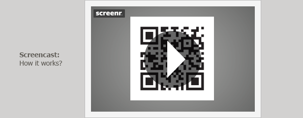 Watch screencast: How QRCodeEncoder.jsx works?