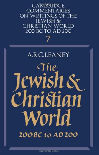 The Jewish and Christian World 200 BC to AD 200