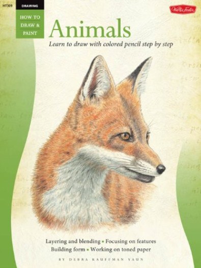 Animals in Colored Pencil Drawing - Learn to Draw Step by Step Animals in Colored Pencil Drawing - Learn to Draw Step by Step