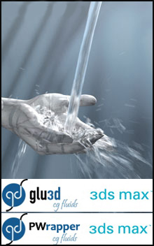 3Daliens Glu3D v1.3.31 & Pwrapper v1.010 for 3DsMax 2011 (32/64Bit)