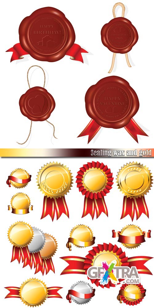 Sealing wax and gold