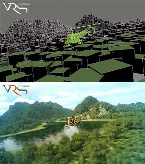 VRayScatter 2.50.9 3DsMax 9 - 2011 x32Bit & x64Bit