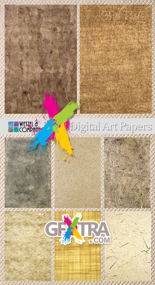 Wetzel & Company - Digital Art Papers