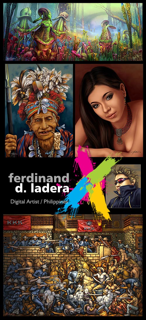 Ferdinand D. Ladera, Digital Artist - Philippines