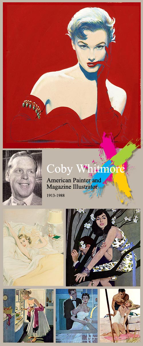 Coby Whitmore - American Painter and Magazine Illustrator (1913-1988)