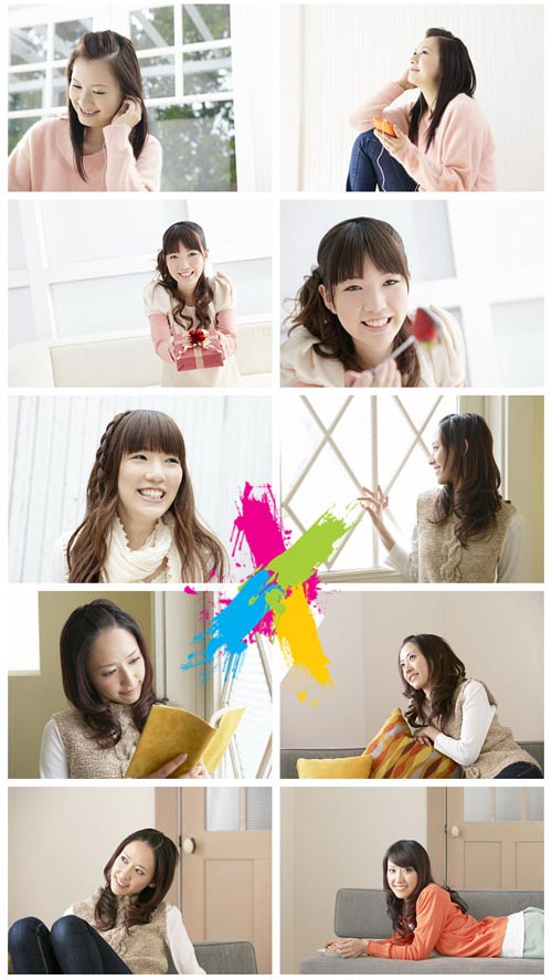 Datacraft Sozaijiten SZ227 Girls' Portraits