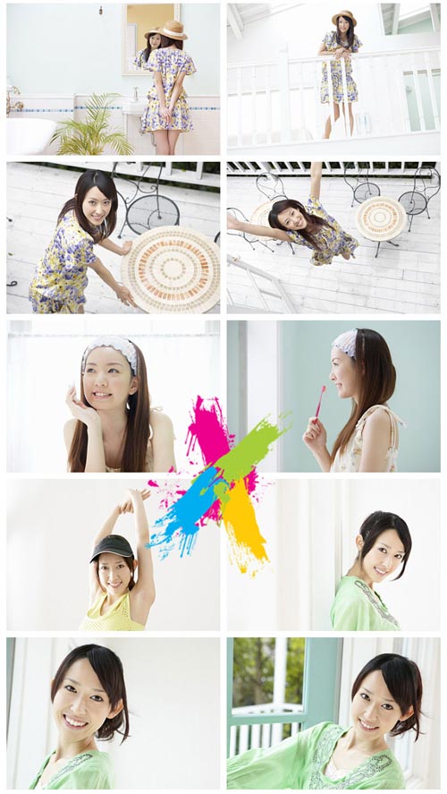 Datacraft Sozaijiten SZ227 Girls' Portraits