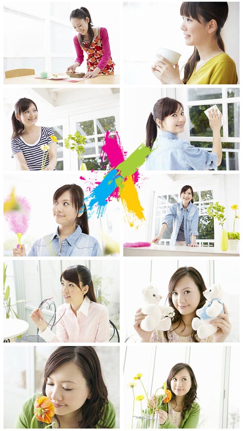 Datacraft Sozaijiten SZ227 Girls' Portraits
