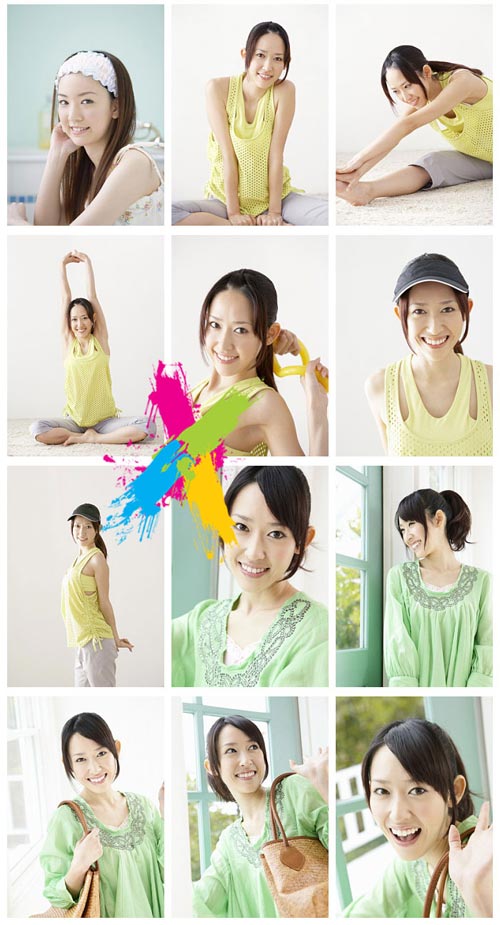 Datacraft Sozaijiten SZ227 Girls' Portraits