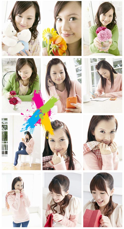 Datacraft Sozaijiten SZ227 Girls' Portraits