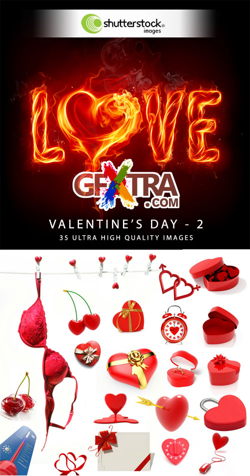 Valentine's Day Images II - 35xJPGs Shutterstock