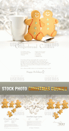 Stock Photo - Christmas Cookies