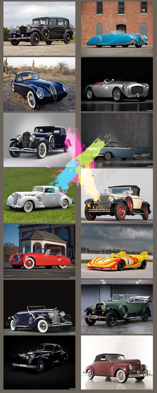 Classic Auto Images- Indexed 1200 JPGs
