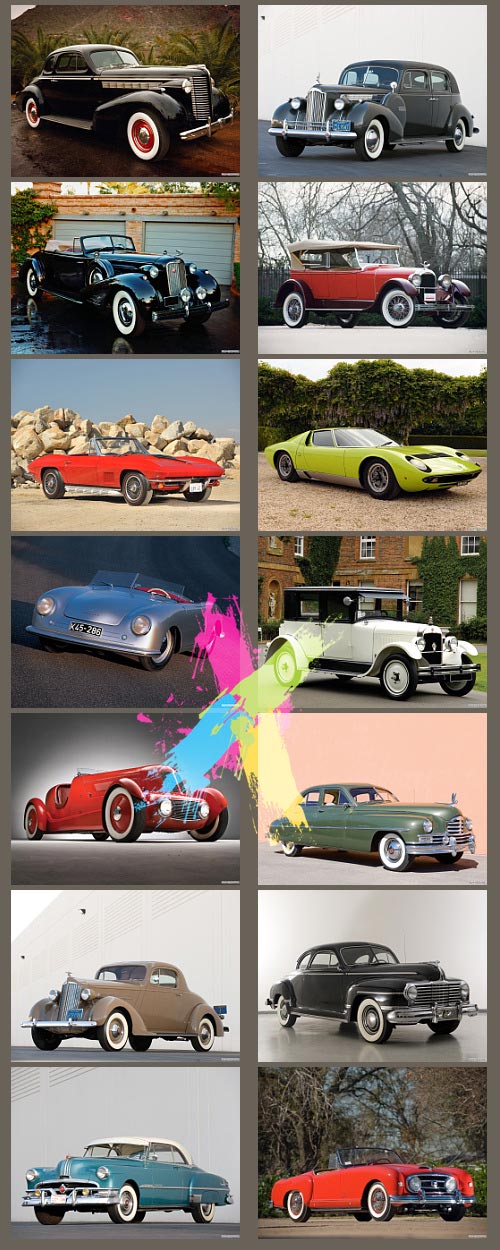 Classic Auto Images- Indexed 1200 JPGs