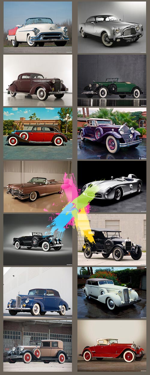 Classic Auto Images- Indexed 1200 JPGs