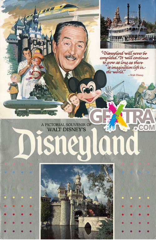 Pictorial Souvenir of Disneyland - Walt Disney Production 1983
