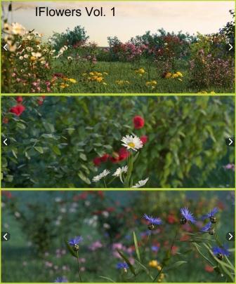 iFlowers Vol 01 for 3Ds Max