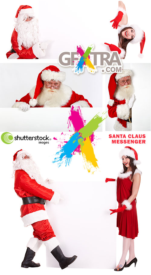 Santa Claus Messenger 4xJPGs