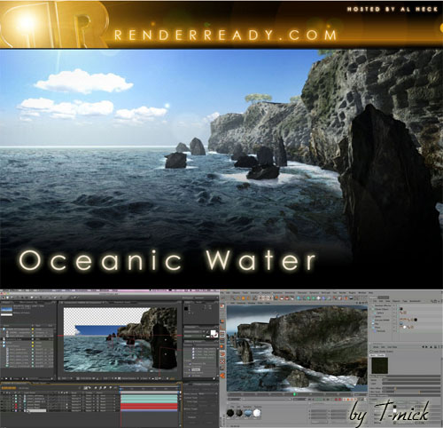 Oceanic Water CD1 & CD2 Cinema 4D and After Effect