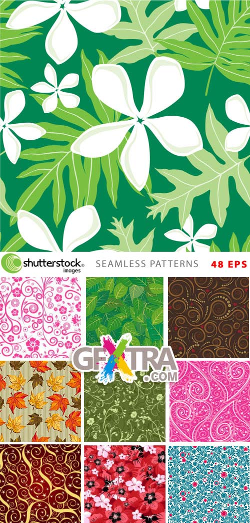 Seamless Patterns-1 48xEPS - Vector SS