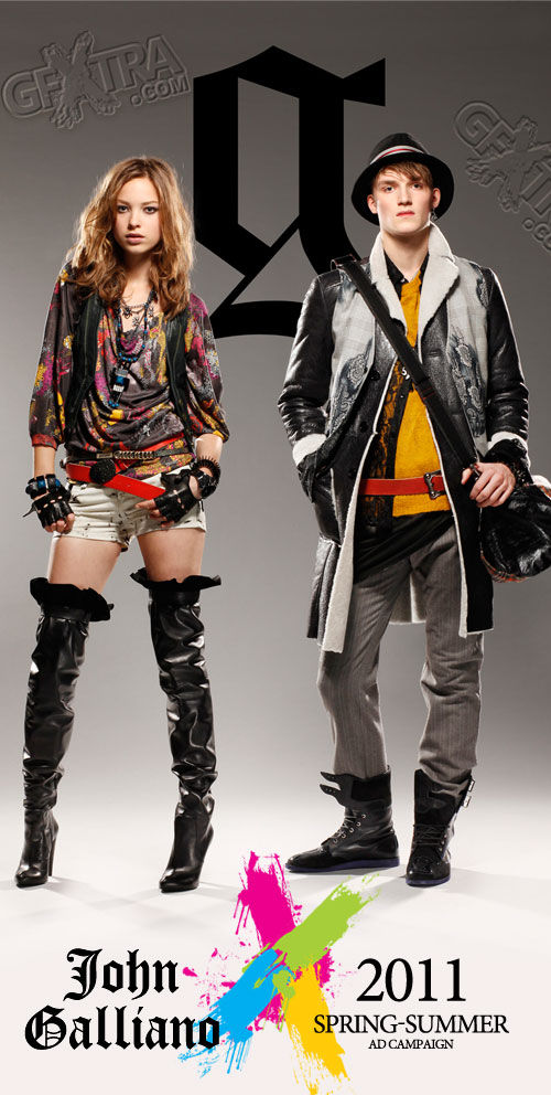 John Galliano, Spring-Summer 2011 AD Campaign