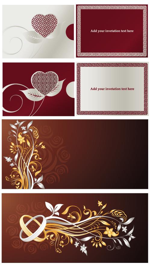 Wedding invitation template