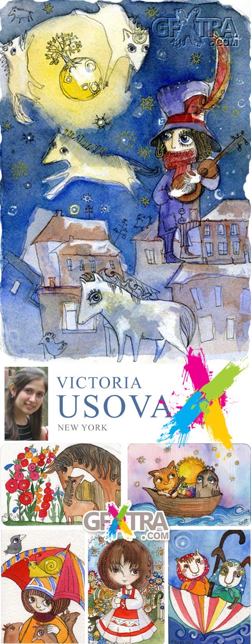 Victoria Usova, Illustrator