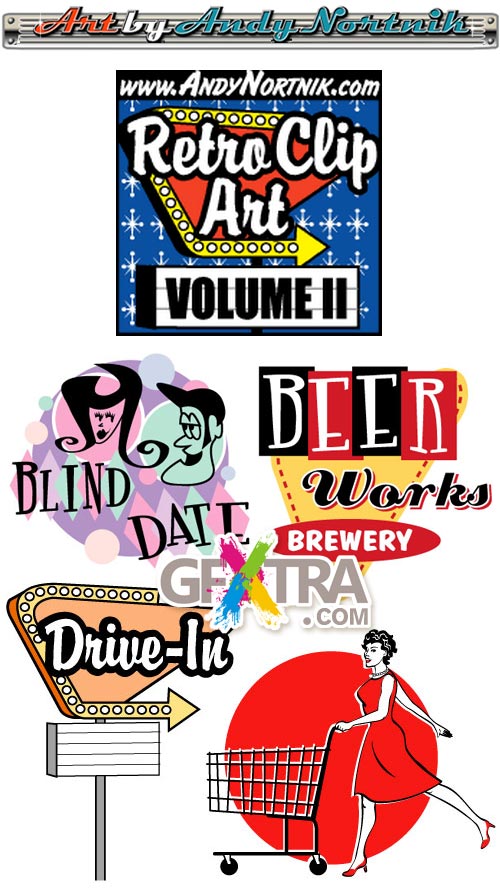 COPYRIGHT! Andynortnik - Retro Art Vol.2