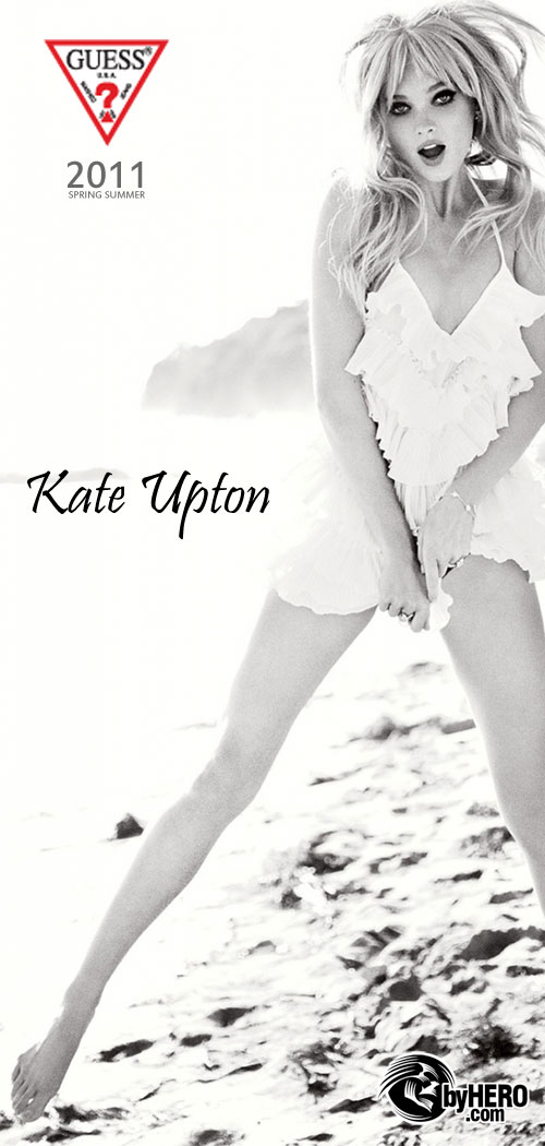 Guess Jeans Spring Summer 2011, Model: Kate Upton