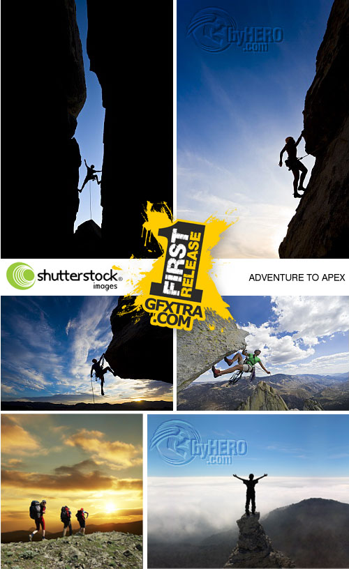 Adventure to Apex 5xJPGs - Stock Image SS