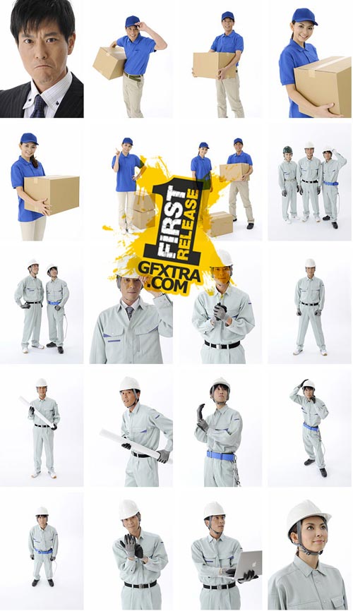 Datacraft Sozaijiten SZ230 People's Postures - Medical, Business and Service Industries