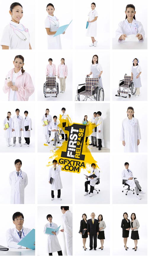 Datacraft Sozaijiten SZ230 People's Postures - Medical, Business and Service Industries