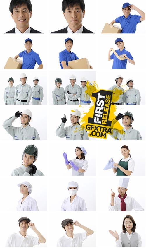 Datacraft Sozaijiten SZ230 People's Postures - Medical, Business and Service Industries
