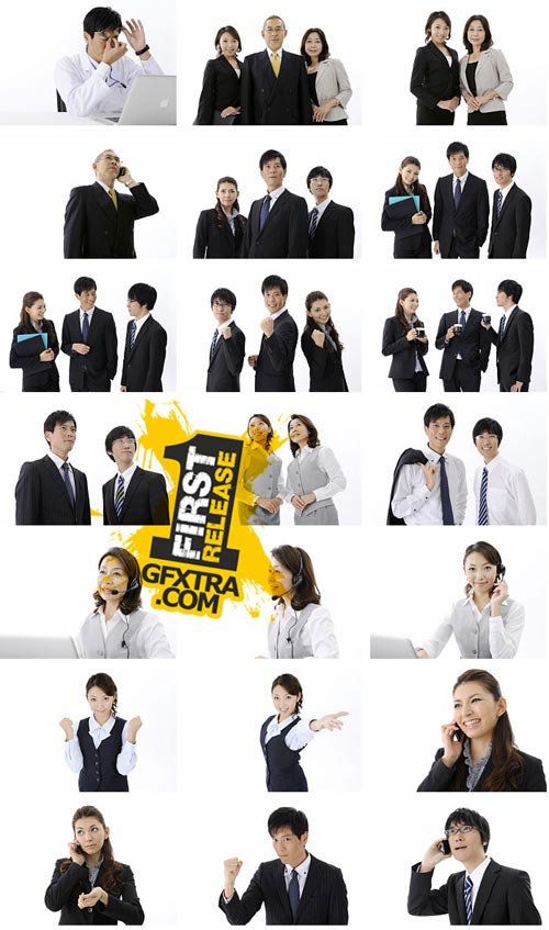 Datacraft Sozaijiten SZ230 People's Postures - Medical, Business and Service Industries