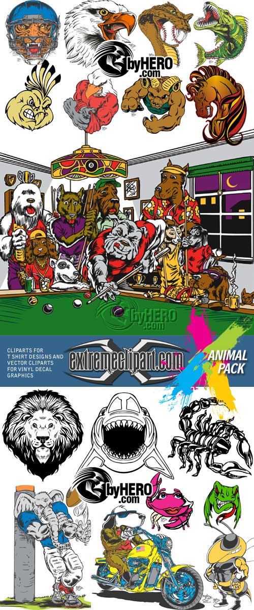 Extreme Clipart 2010 - Animals Pack