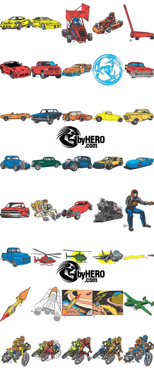 Extreme Clipart 2010 - Auto&Moto Pack