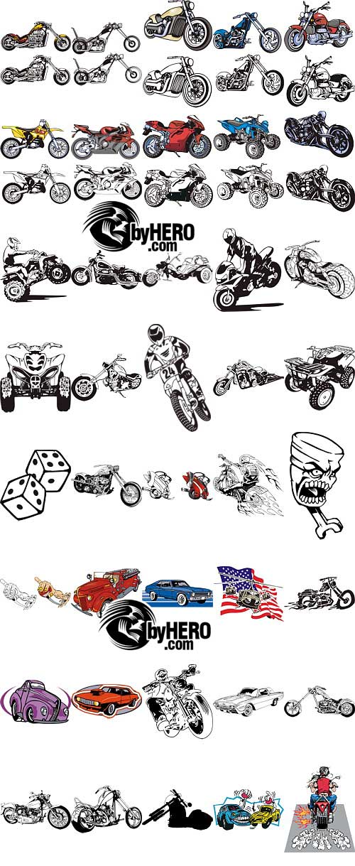 Extreme Clipart 2010 - Auto&Moto Pack