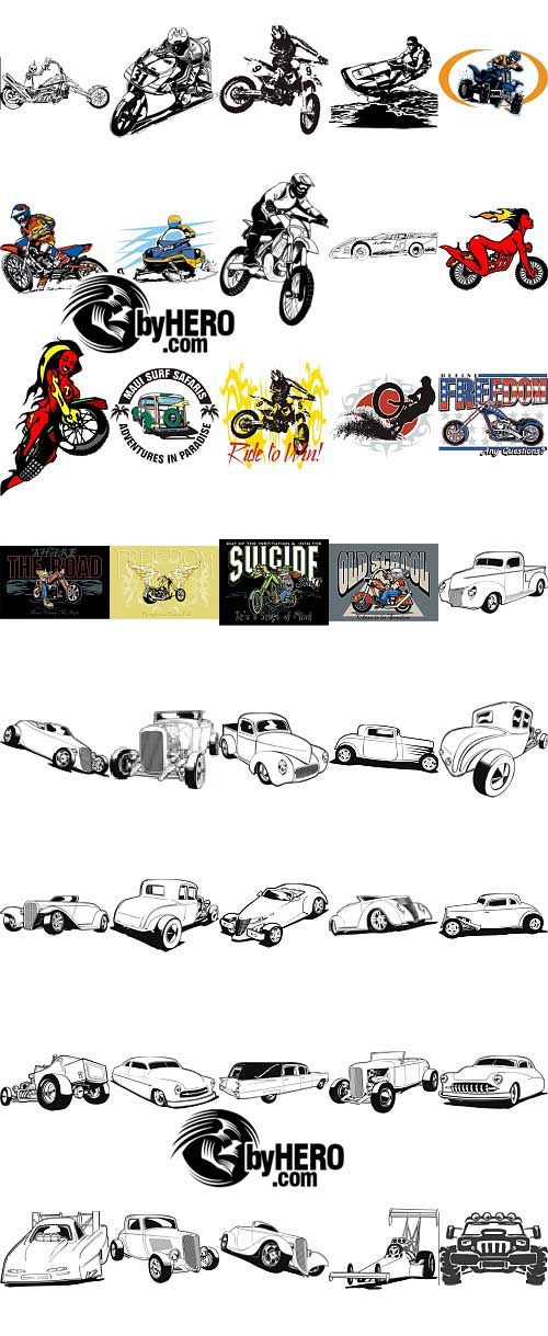 Extreme Clipart 2010 - Auto&Moto Pack