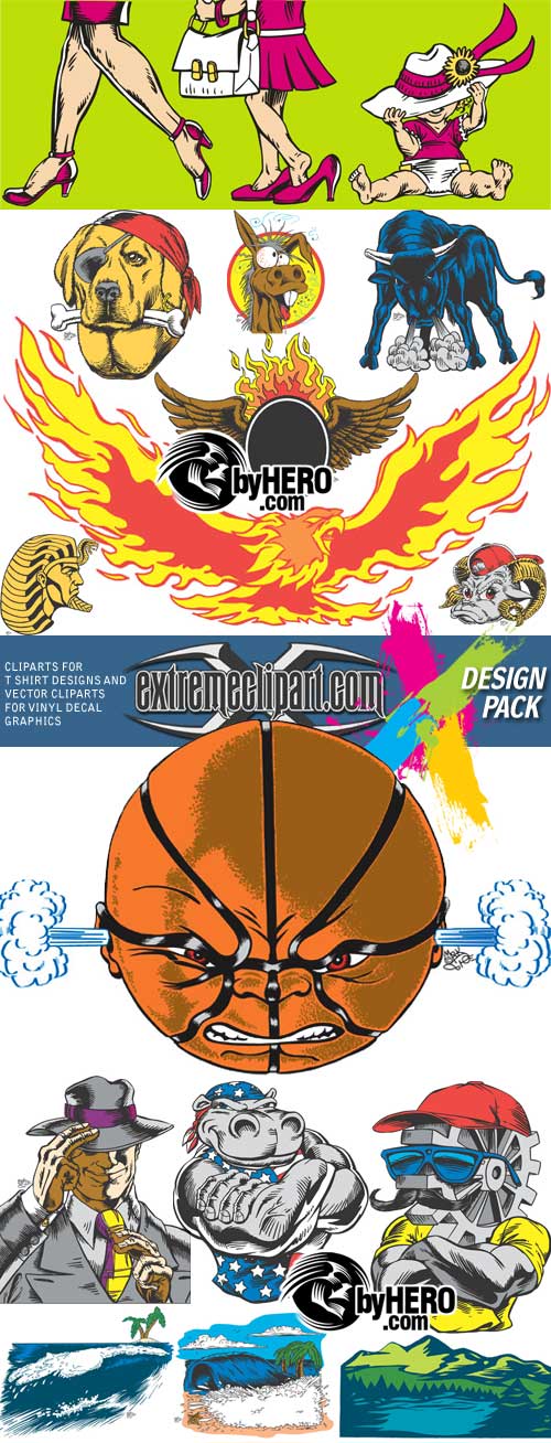 Extreme Clipart 2010 - Design Pack