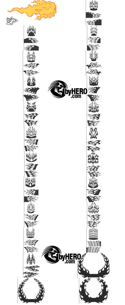 Extreme Clipart 2010 - Flame Pack