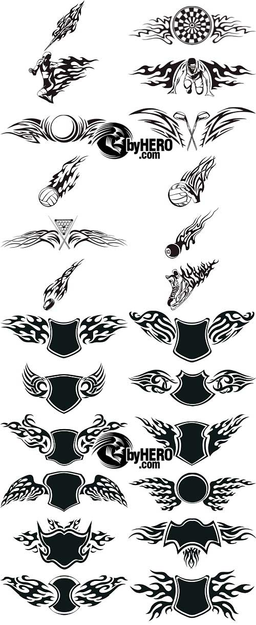 Extreme Clipart 2010 - Flame Pack