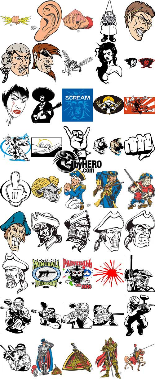 Extreme Clipart 2010 - People Pack