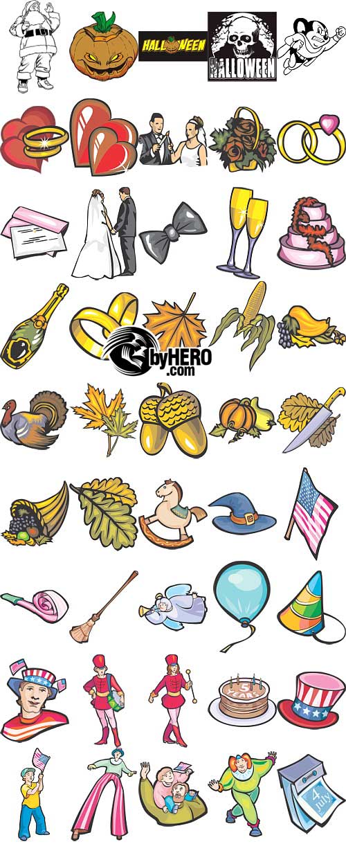 Extreme Clipart 2010 - People Pack