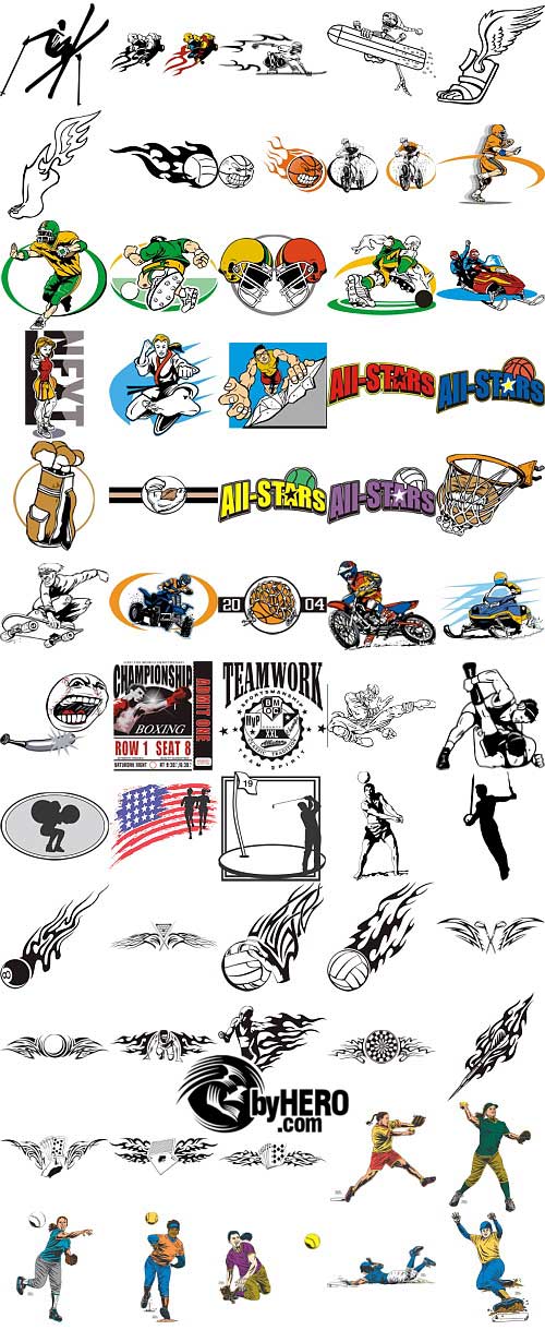 Extreme Clipart 2010 - Sports Pack