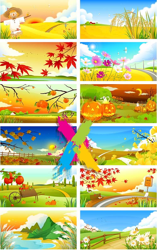 VitaminD 015 Special Illust 122xAI Backgrounds, Icons & Illustrations