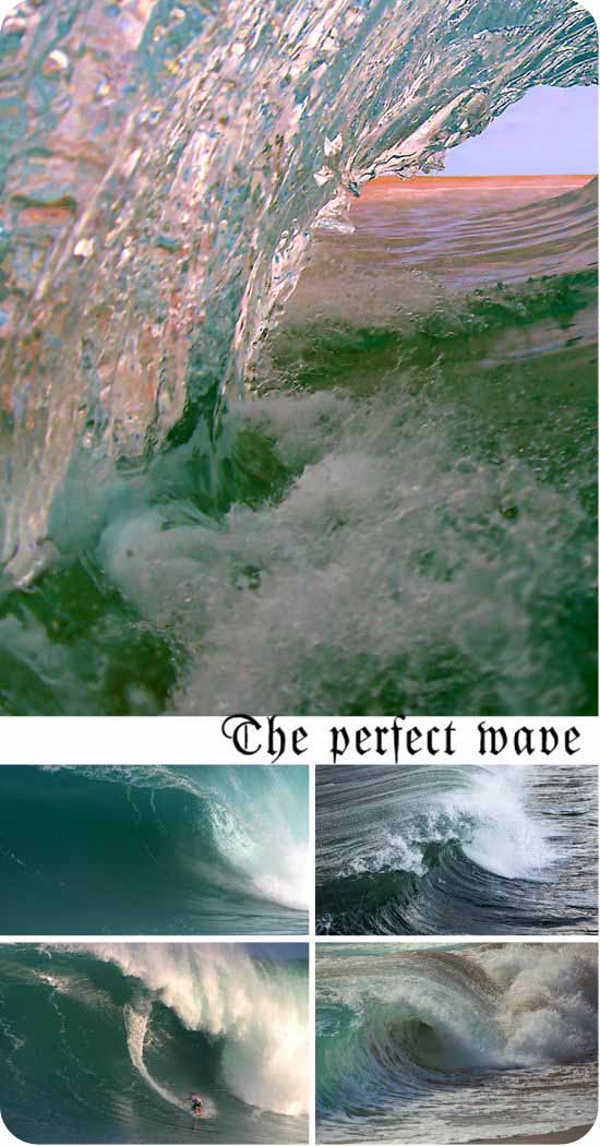 Stock Photo: The perfect wave